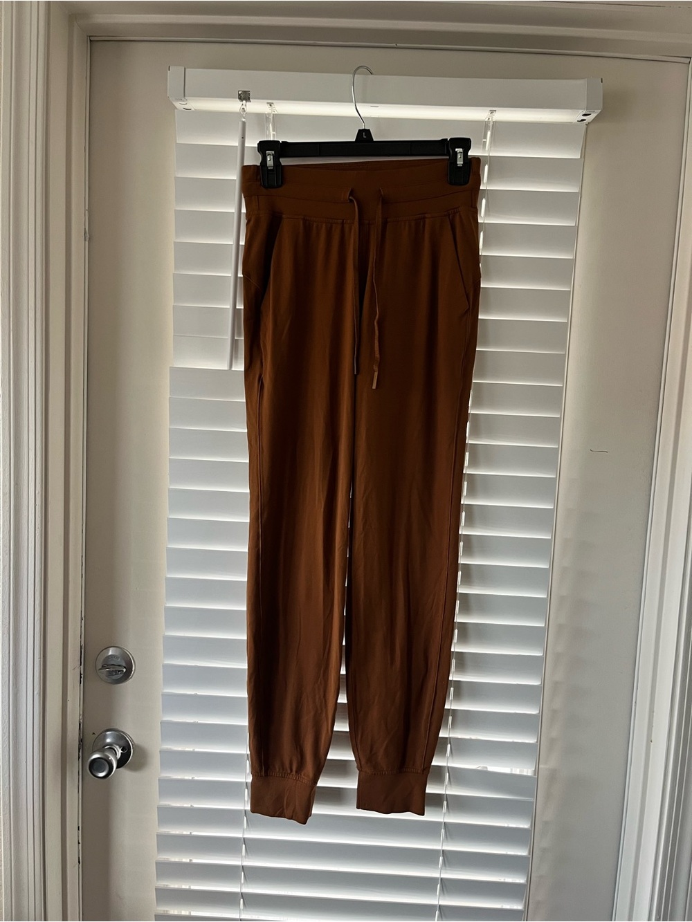 lululemon athletica Brown Drawstring Jogger Pants